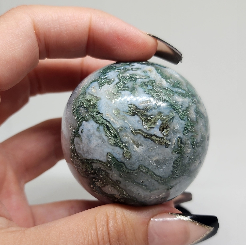 Moss Agate Sphere